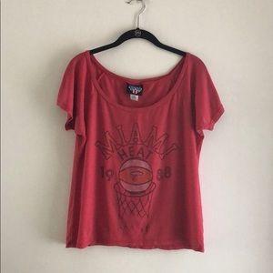 Junk Food Clothing Miami Heat Vintage tee